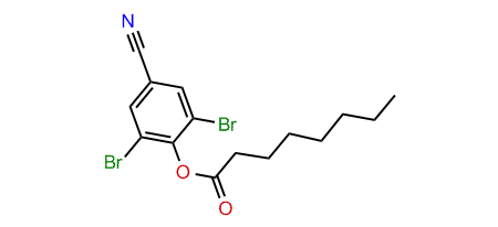 2,6-Dibromo-4-cyanophenyl octanoate